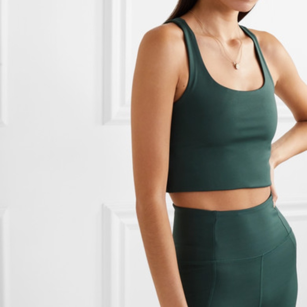 Girlfriend Collective Paloma Bra Moss